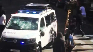 scontri polizia anderlecht