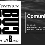 CUB_Comunicato_Scuola_riunioni