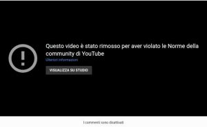 video_rimosso_youtube