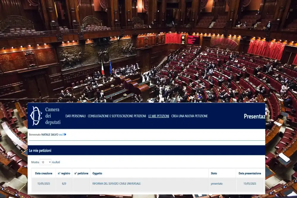 Petizione 629 Camera dei Deputati